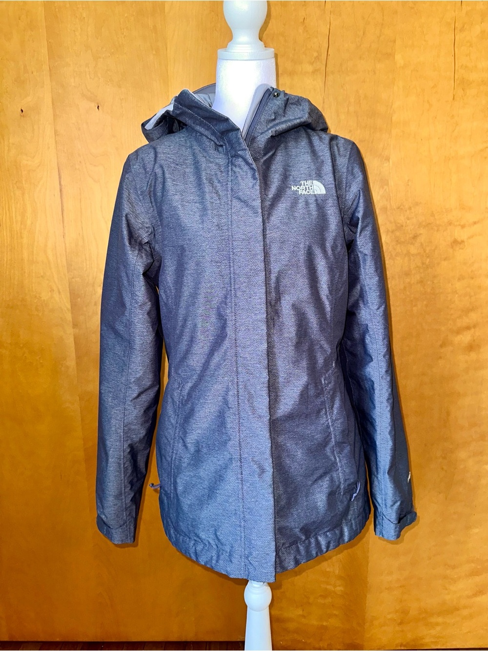 The North Face Women's Winter Jacket - Purple/Grey